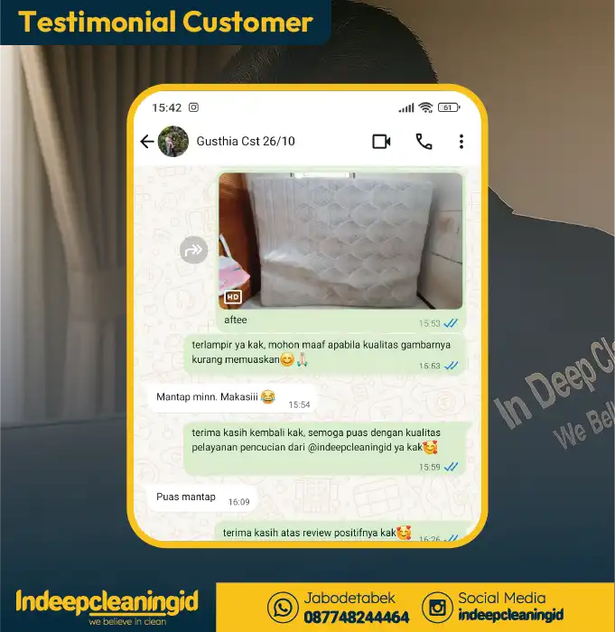 Bukti testimoni dari Gusthia